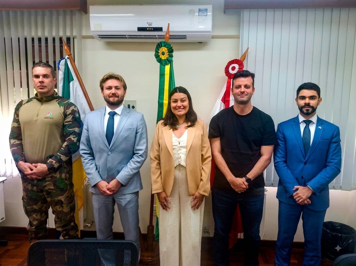 Imagem de arquivo da reunião realizada no começo deste ano