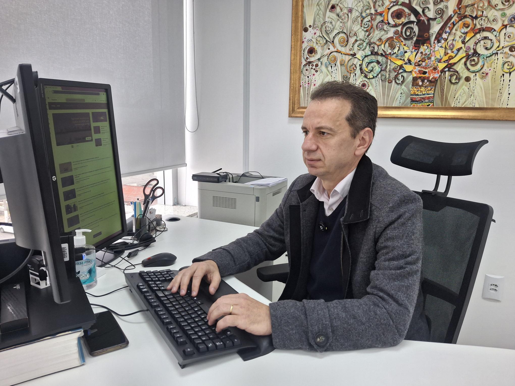 Promotor de Justiça Fernando Wiggers, Coordenador do NEAVIT Lages 