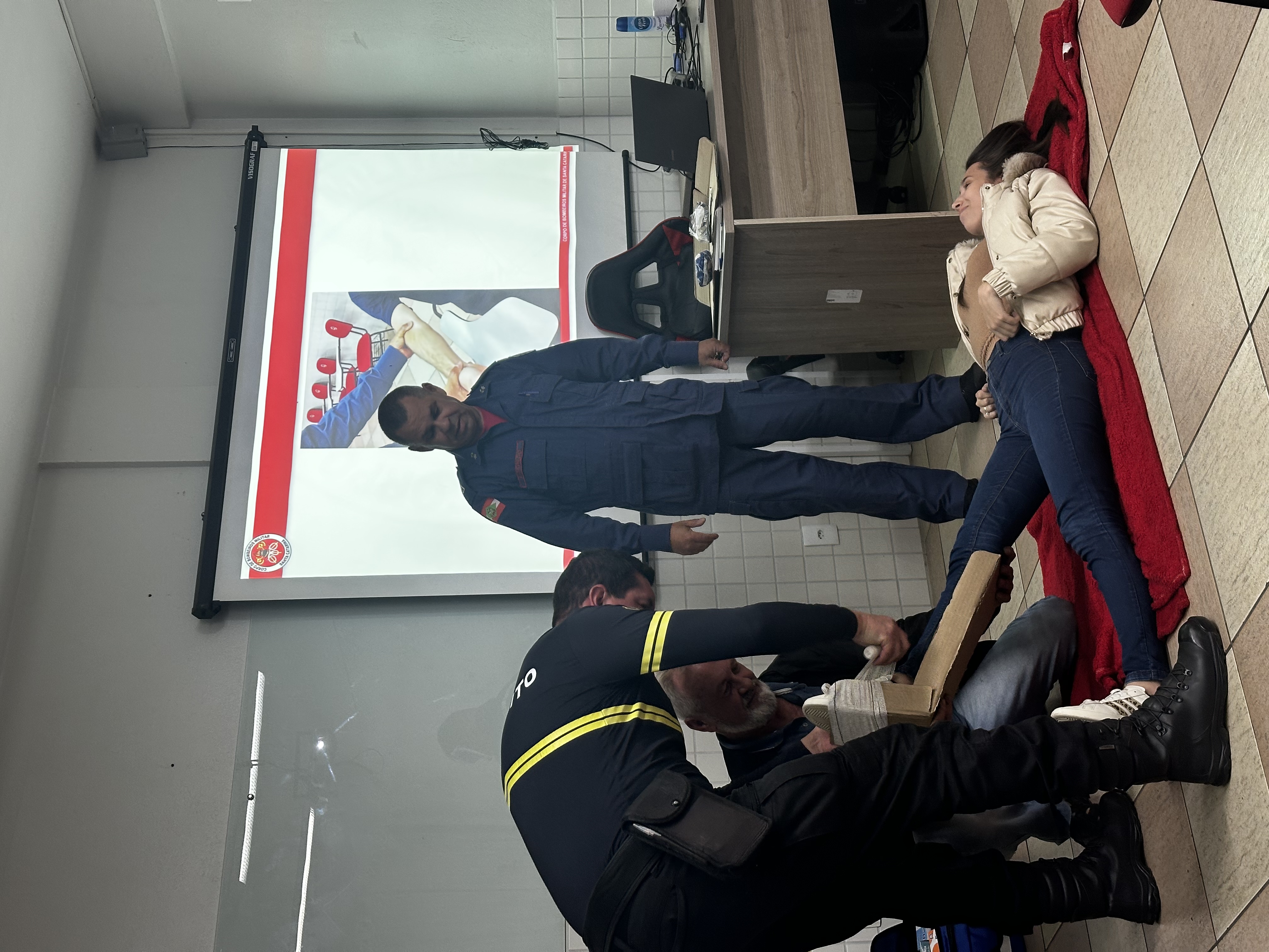 Treinamento primeiros socorros