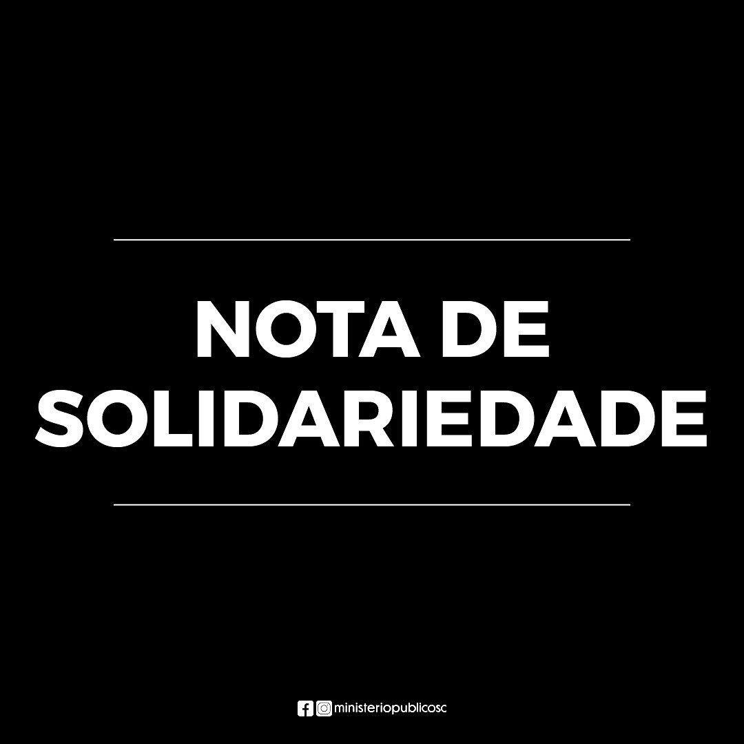 Nota de Solidariedade