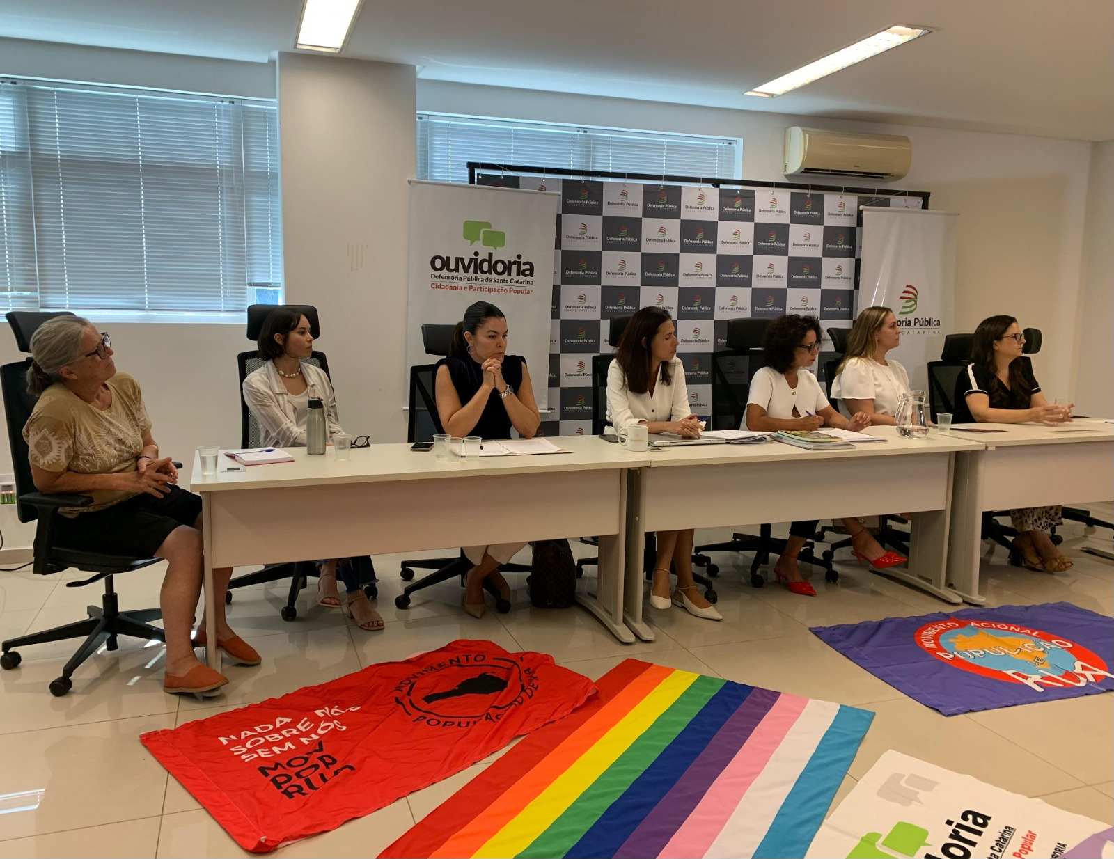 MPSC participa do 1° Encontro com o Sistema de Justiça Catarinense para fortalecer ações em defesa da população em situação de rua