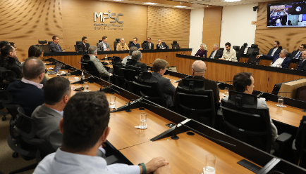 Reunião reforça parceria entre Ministério Público e Secretaria da Fazenda de Santa Catarina no combate às fraudes fiscais
