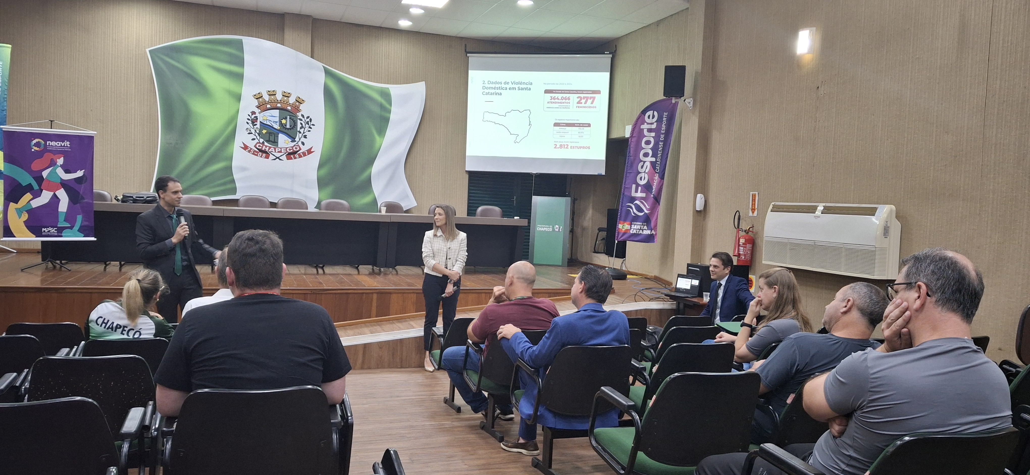 Nos Jogos Abertos, NEAVIT debate prevenção e combate à violência no âmbito do esporte