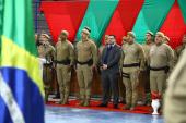 Policiais Militares cedidos ao MPSC são homenageados pela PMSC no Dia do Soldado