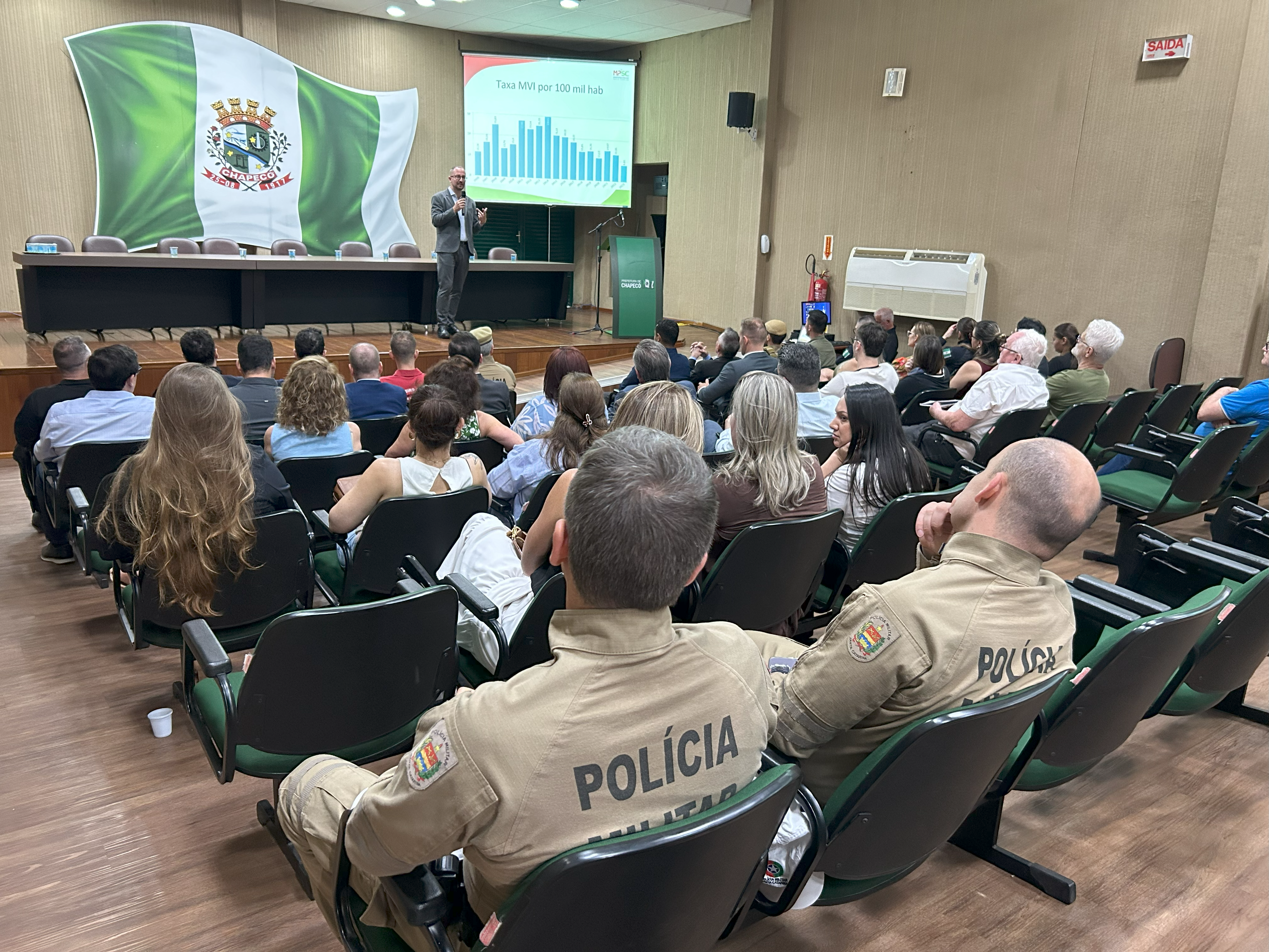 Levantamento de Promotoria de Justiça revela que quase 90% dos homicídios são esclarecidos em Chapecó