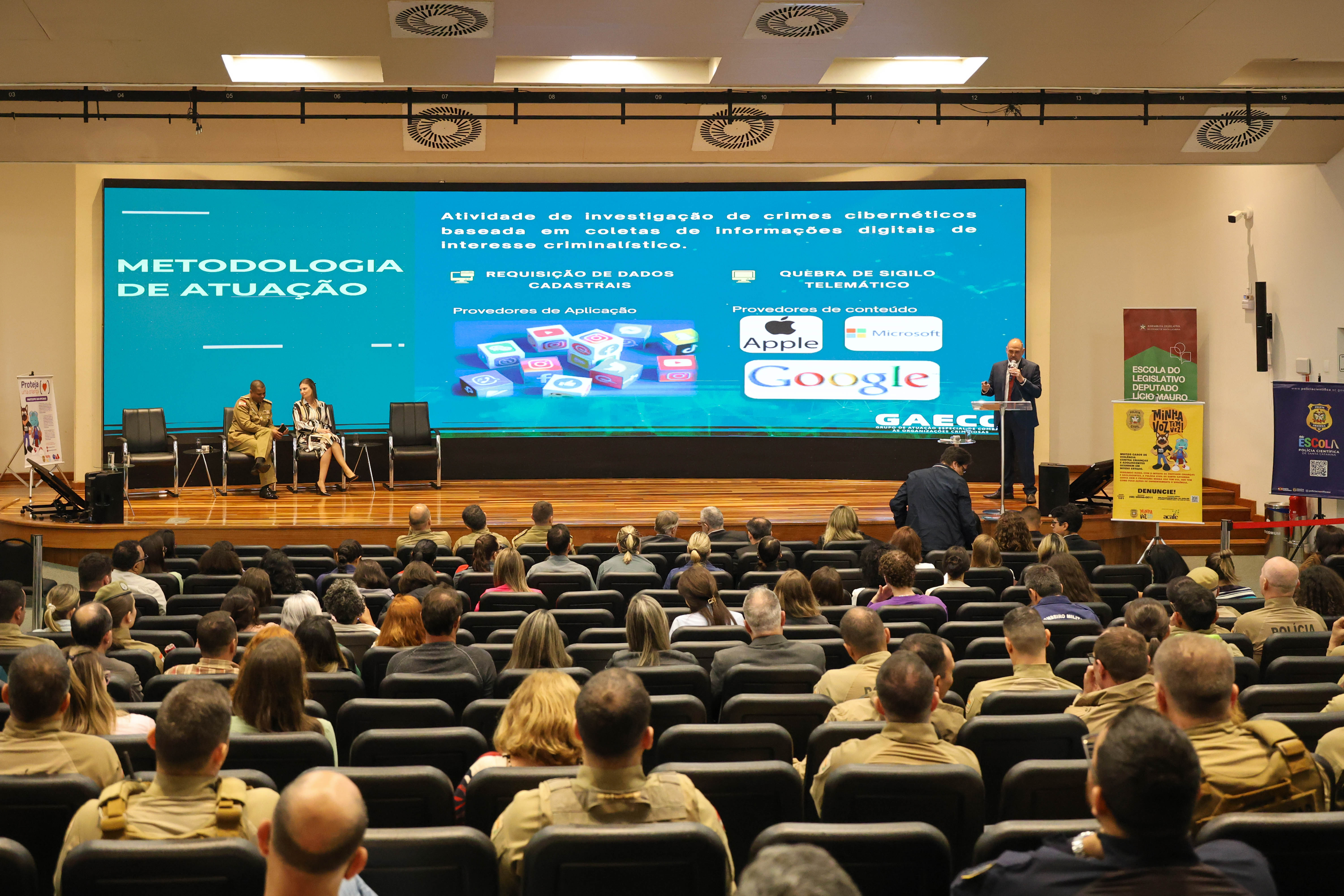 GAECO destaca estratégias de proteção no 2º Seminário de Segurança Escolar