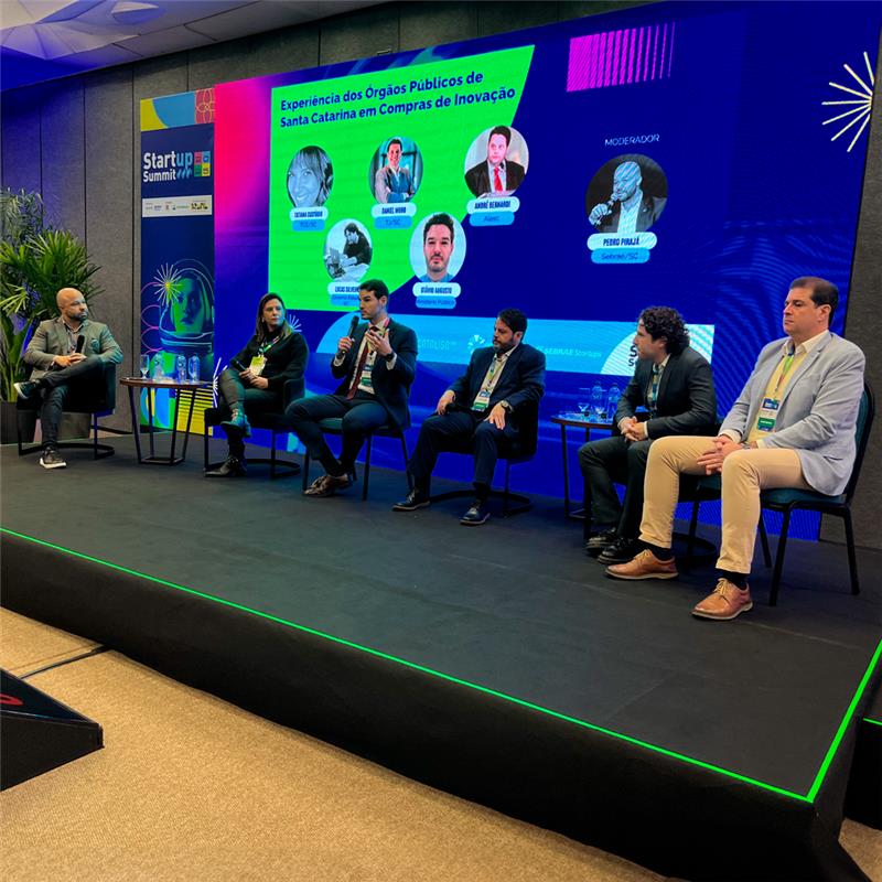MPSC compartilha experiência de inovação aberta em painel sobre órgãos de controle no Startup Summit
