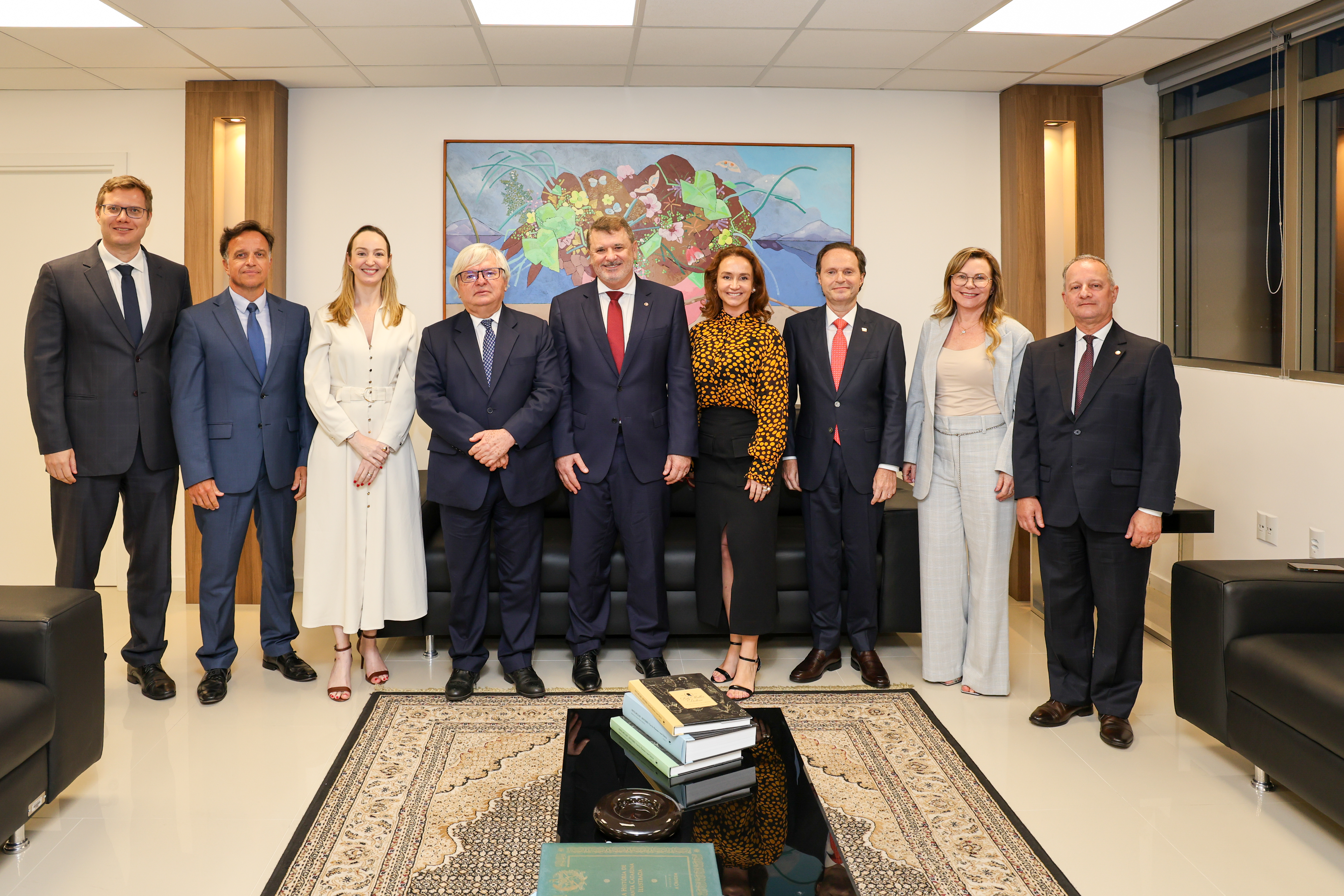 MPSC recebe visita inédita do Ministro Presidente do Superior Tribunal de Justiça