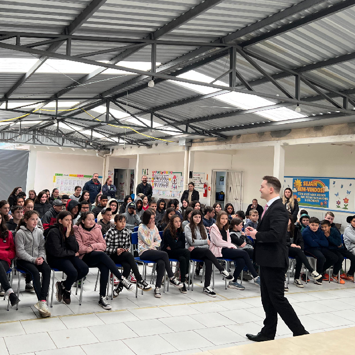 Cultivando Atitudes leva cidadania e valores para escola em área rural de Mirim Doce, no Alto Vale do Itajaí