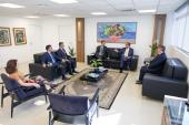 PGJ recebe ofício sobre a abertura de vaga de desembargador destinada ao MPSC pelo quinto constitucional