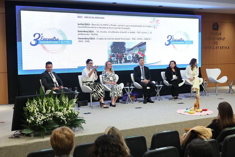 MPSC apresenta iniciativas resolutivas no 3º Encontro Catarinense de Justiça Restaurativa