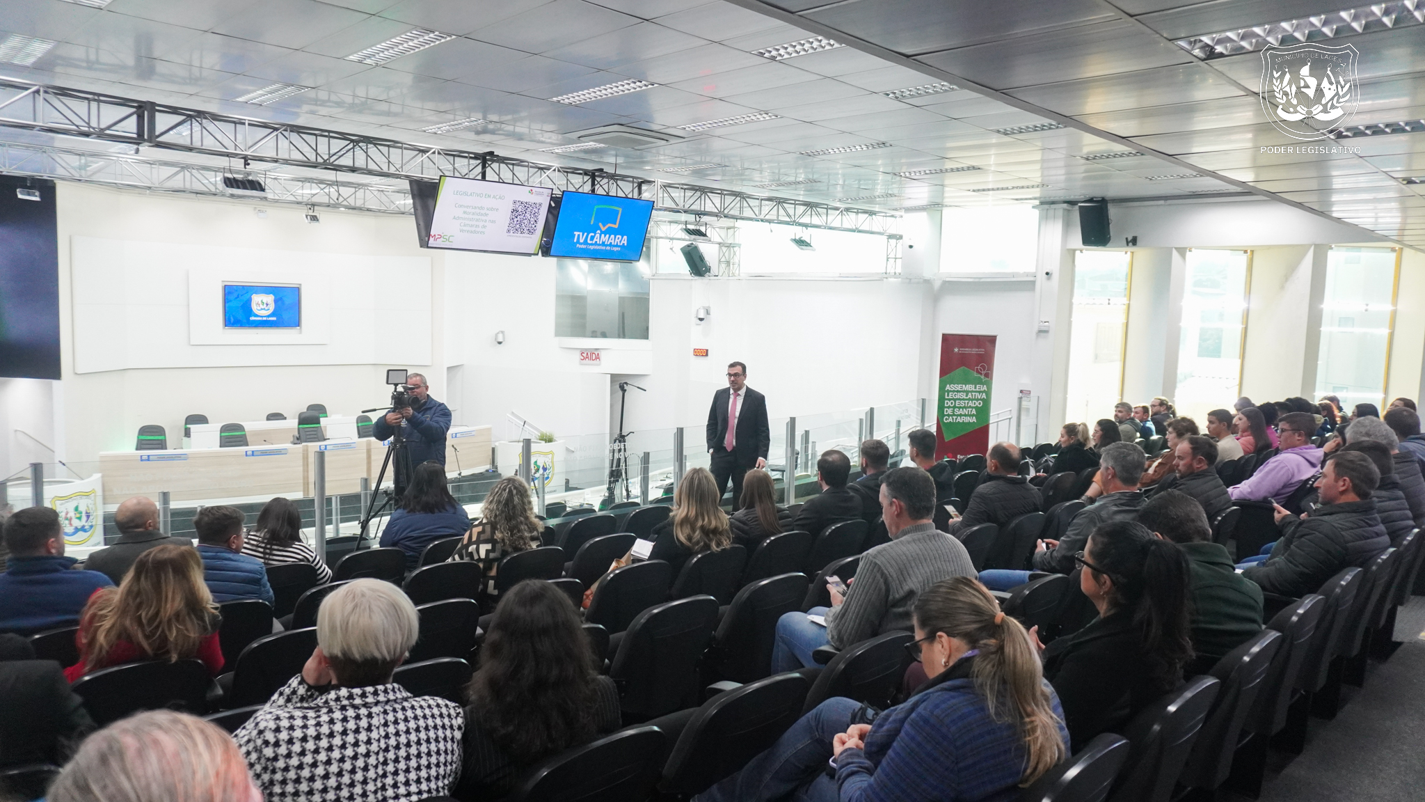 Câmara de Vereadores de Lages recebe programa 