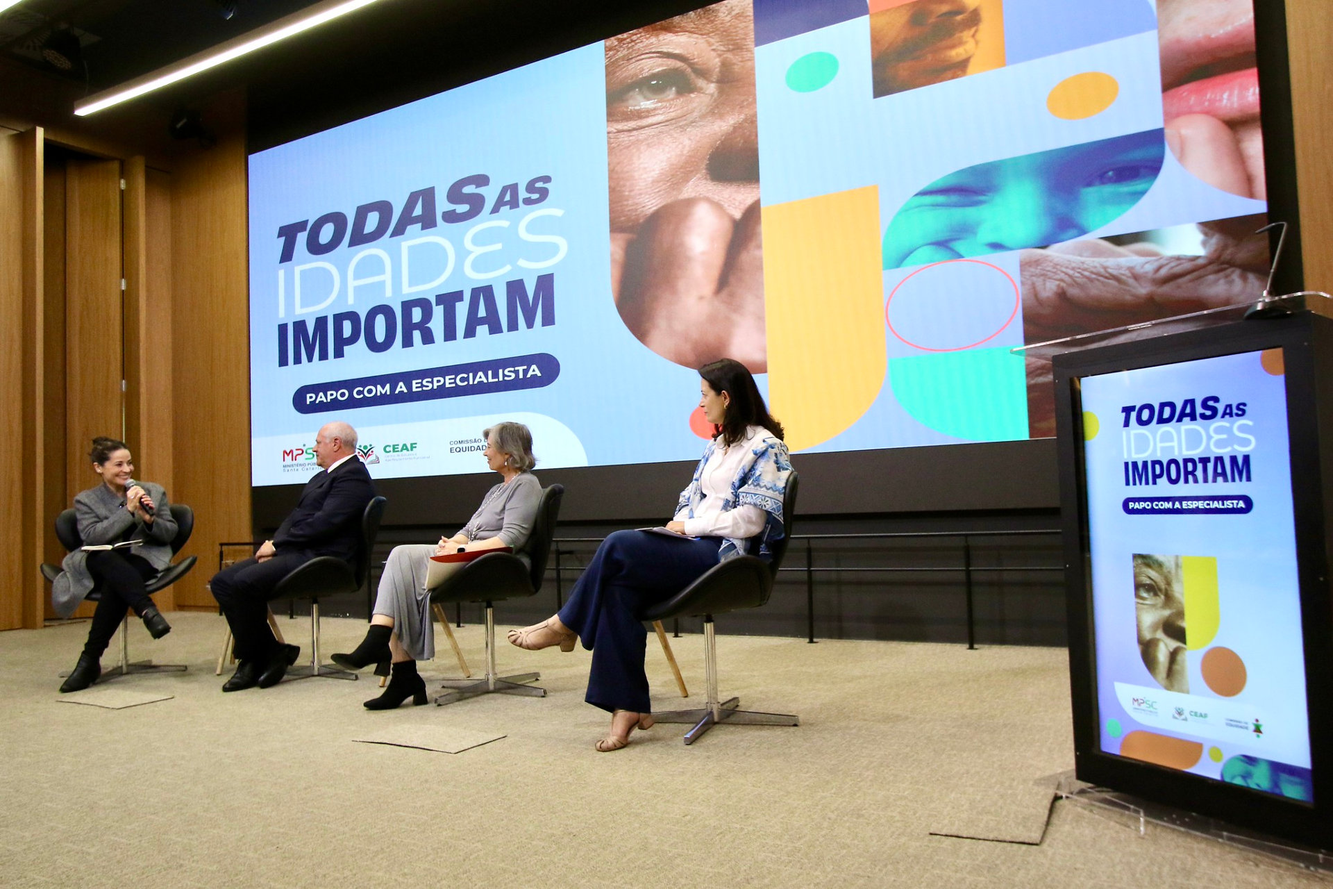 Evento do MPSC debate diversidade geracional e destaca importância do enfrentamento ao etarismo