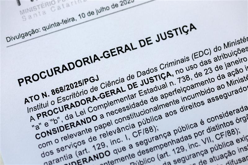 MPSC cria Escritório de Ciências de Dados Criminais