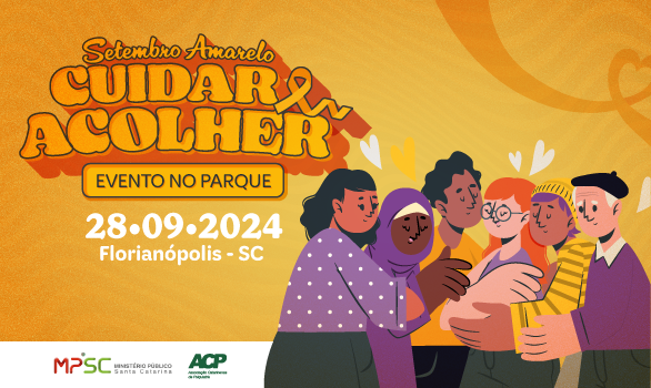 Evento ao ar livre, alusivo ao Setembro Amarelo, acontece neste sábado