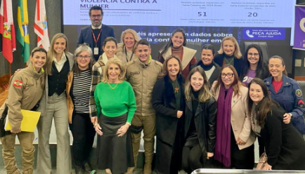 NEAVID participa de reunião do Observatório da Violência contra a Mulher na ALESC