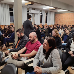 Programa Educando Cidadãos é apresentado em aula magna a acadêmicos de Direito da Univali em Tijucas