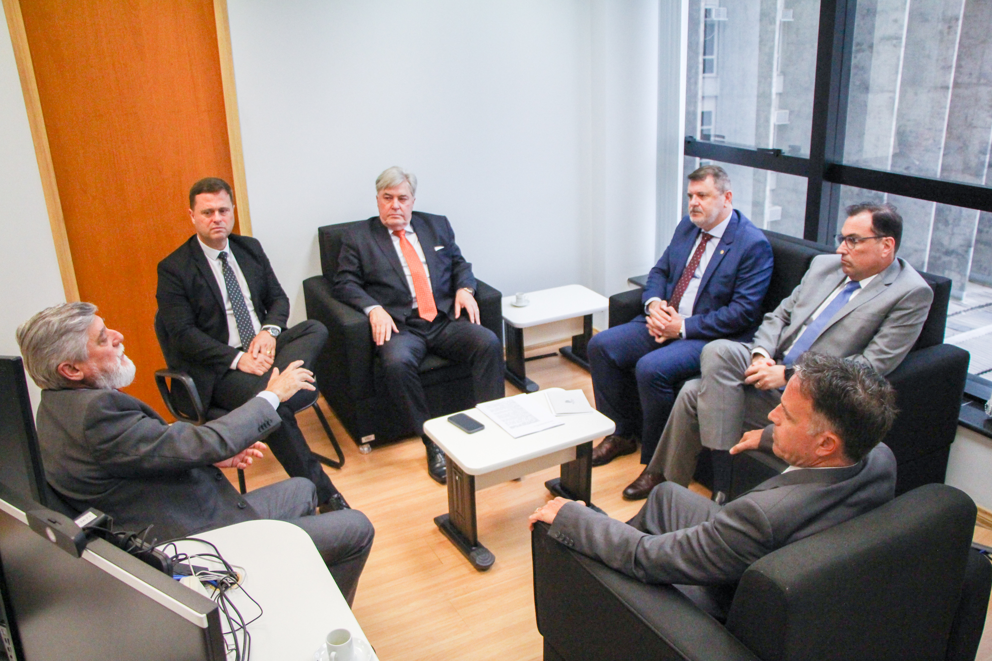 Procurador-Geral de Justiça visita o futuro presidente do Poder Judiciário de Santa Catarina