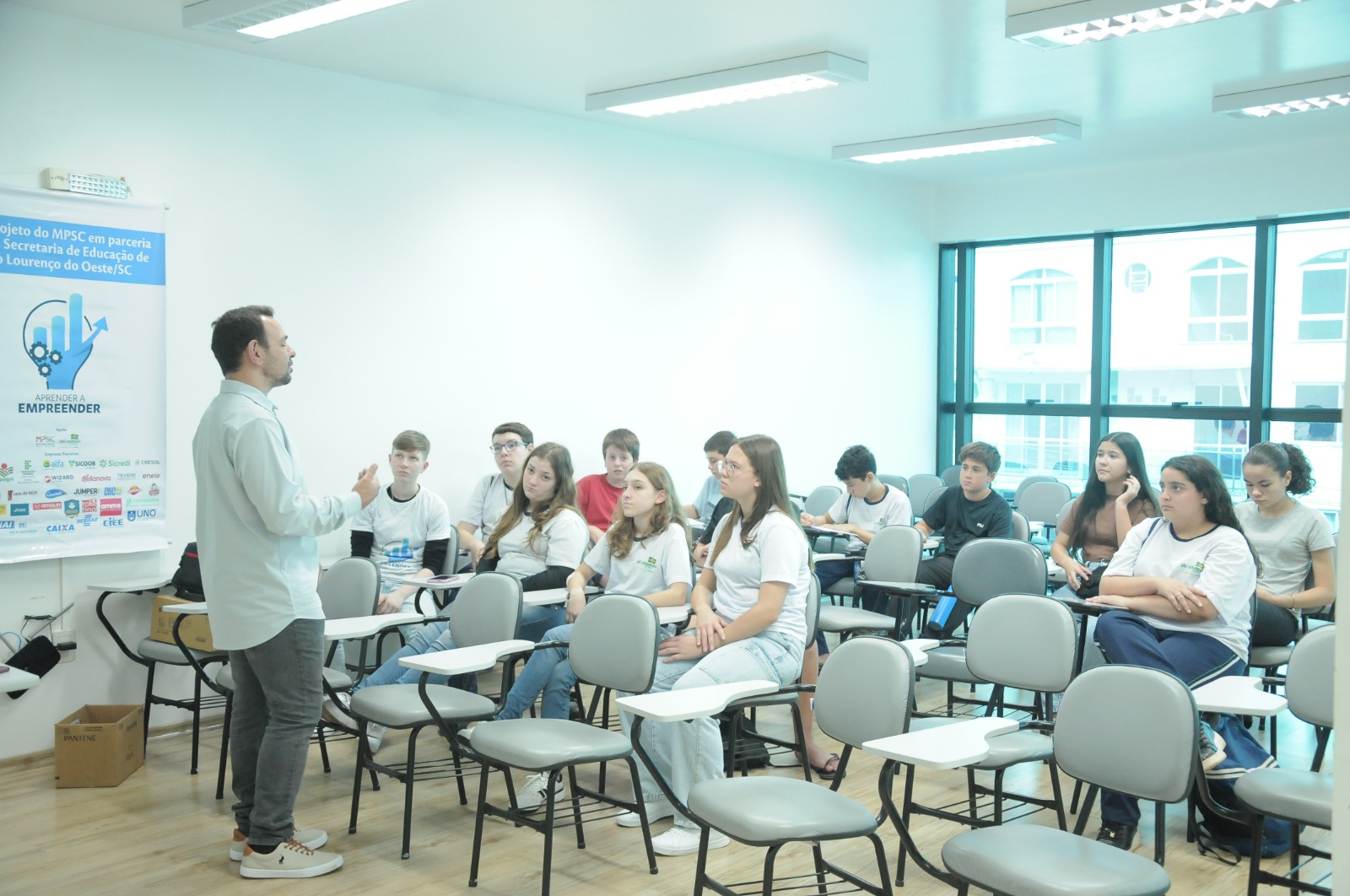 Aprender a Empreender: Projeto do MPSC cria grupo de jovens empreendedores em São Lourenço do Oeste