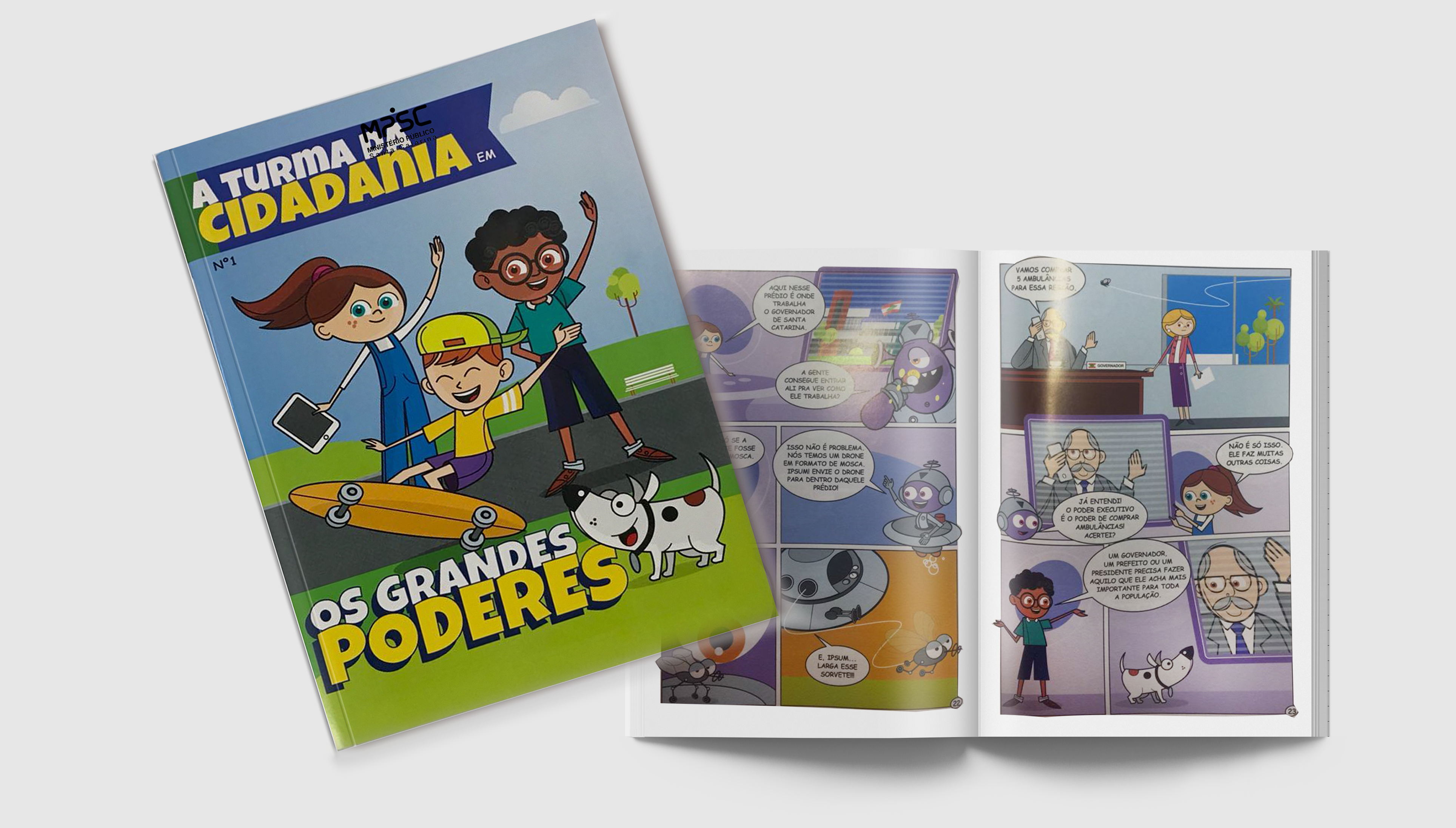 Gibi explica atuação do Ministério Público, do TCE e dos três Poderes