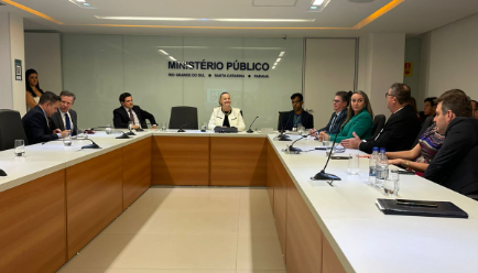 MPSC e Fórum Parlamentar Catarinense no Congresso Nacional se reúnem pela primeira vez em Brasília