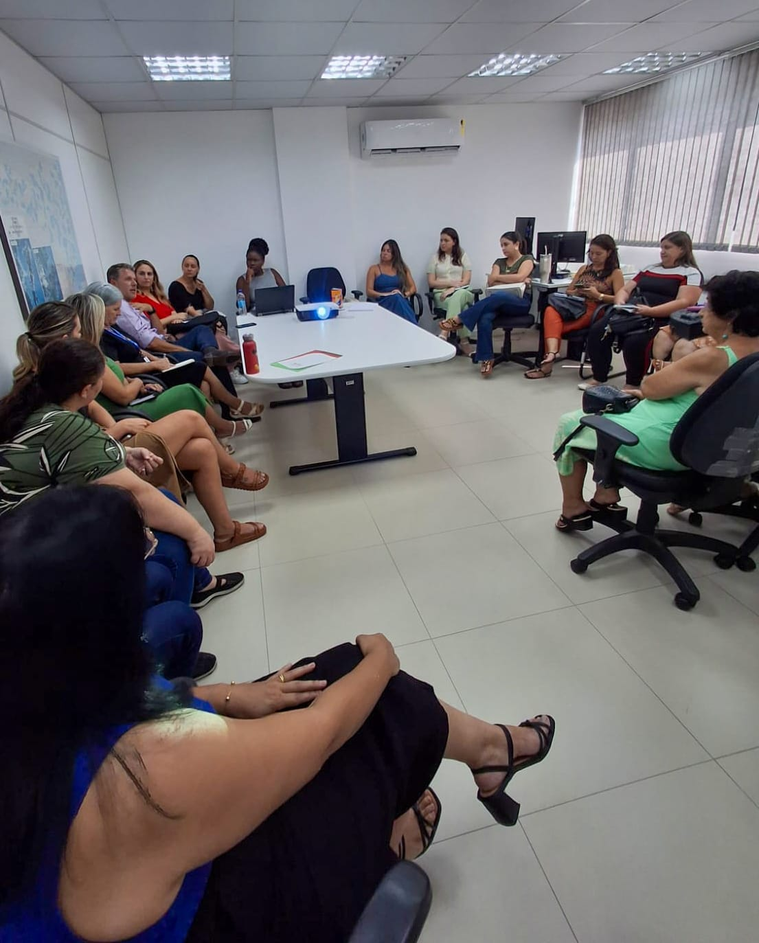 MPSC apresenta metodologia do programa TEAR a Biguaçu para fortalecer trabalho em rede