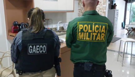 GAECO catarinense apoia GAECO do Paraná e PM em operação que investiga suspeita da participação de policiais militares em esquema criminoso