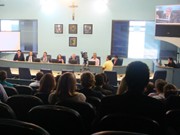 Apoio contra a PEC 37 em ato público em Blumenau