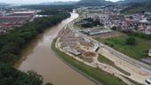 Parque Linear Via Verde, de Jaraguá do Sul, foi concebido para auxiliar na prevenção de cheias após intervenção do MPSC