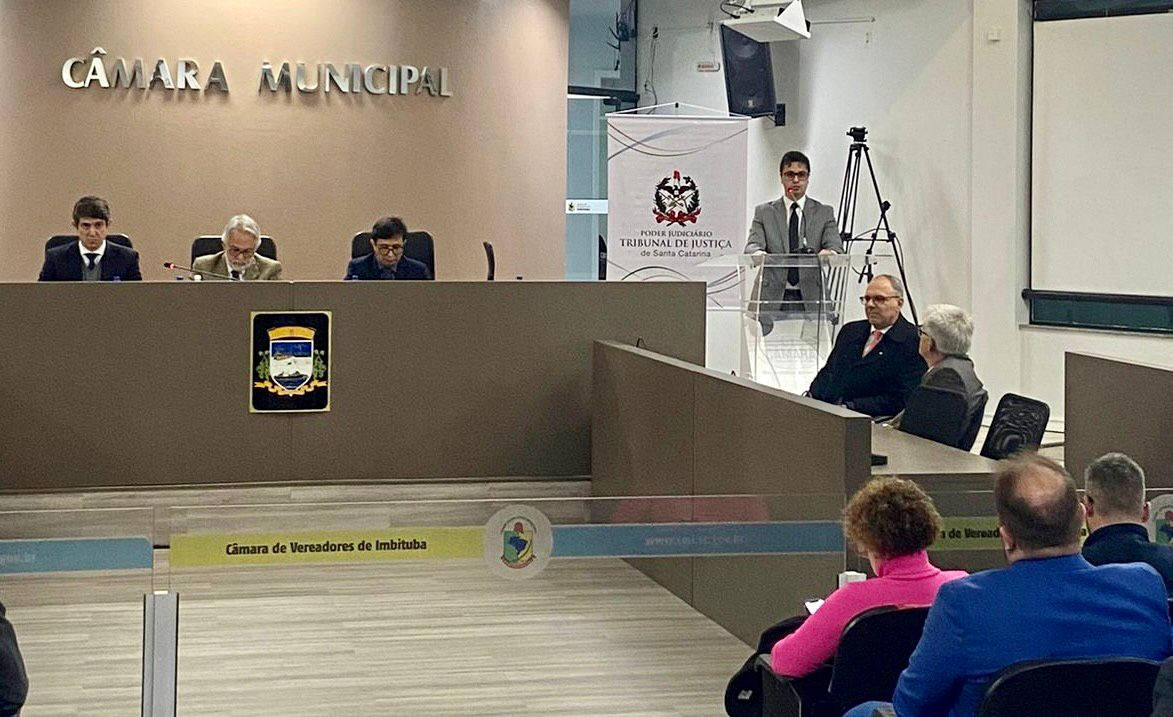 MPSC prestigia instalação de Vara Criminal em Imbituba e reforça importância de fortalecimento do sistema de justiça