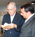 Biblioteca particular do Procurador de Justiça Nuno de Campos é doada ao MPSC