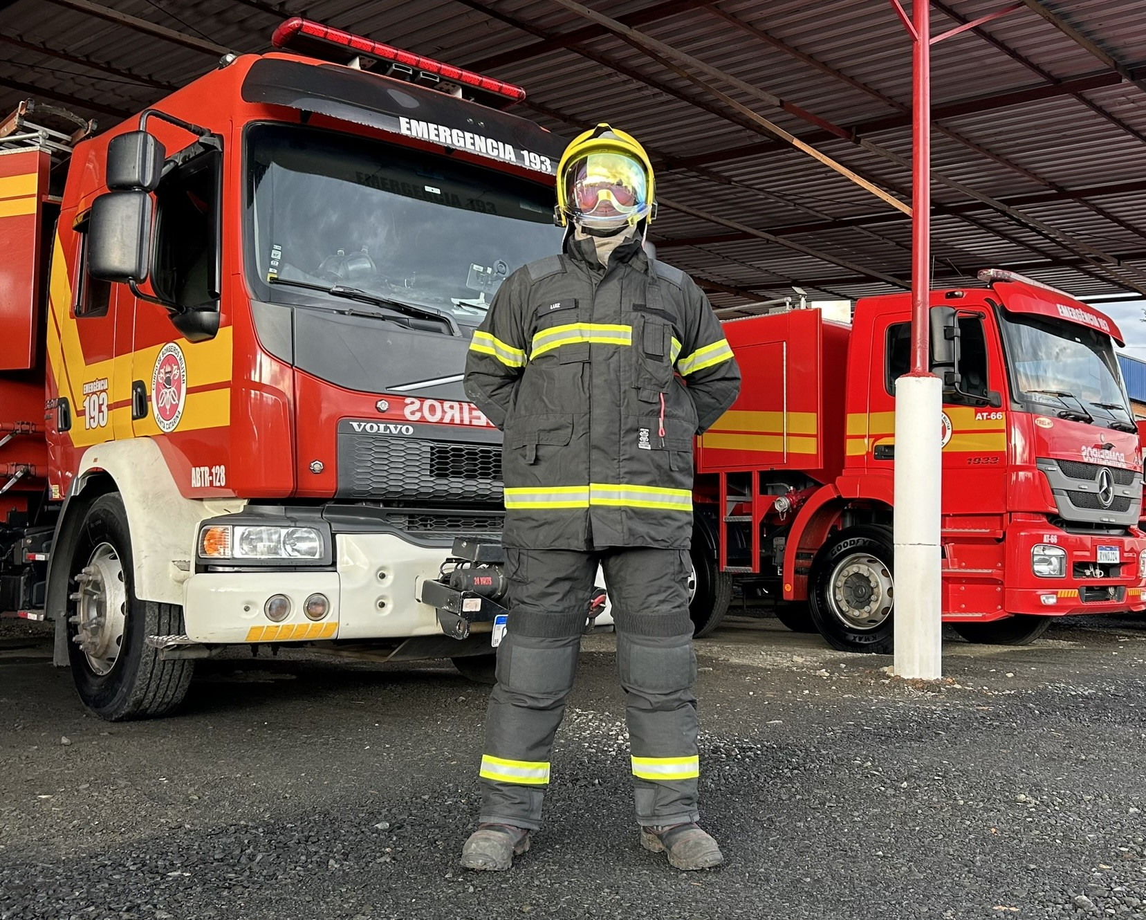 Bombeiros de Criciúma recebem equipamentos de proteção individual adquiridos com recursos viabilizados pelo MPSC
