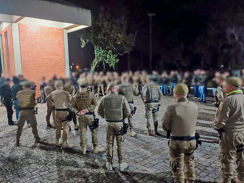 GAECO presta apoio à Polícia Civil na operação ''Tempestade de Inverno'' contra o tráfico de drogas em Otacílio Costa