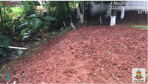 Responsável por aterro irregular deverá recuperar área de preservação permanente no bairro Palmital em Chapecó