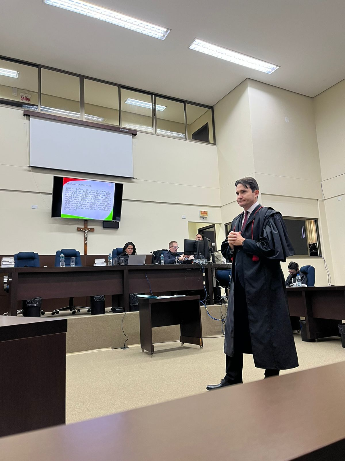 Homem que matou enteada por asfixia é condenado a 24 anos de prisão em Indaial