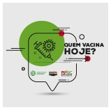 Site QuemVacinaHoje?, entregue pelo MPSC,em parceria com o COSEMS/SC e SES/SC, informa o calendário de vacinação contra a covid de cada cidade catarinense