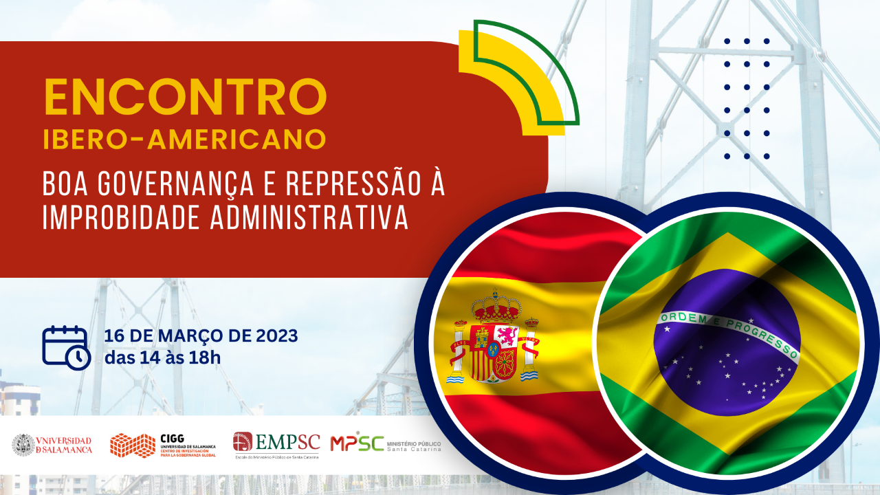 AVISO DE PAUTA: MPSC sedia evento internacional sobre governança e combate à corrupção