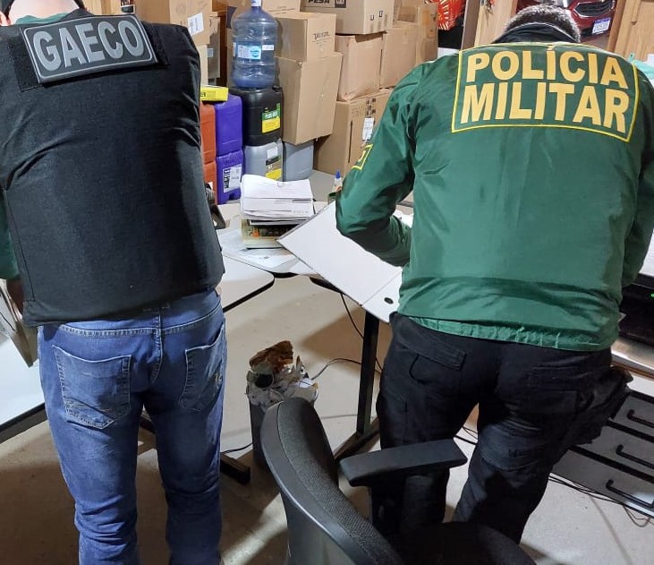 GAECO-Chapecó cumpre mandados de busca e apreensão em Campos Novos e Luzerna
