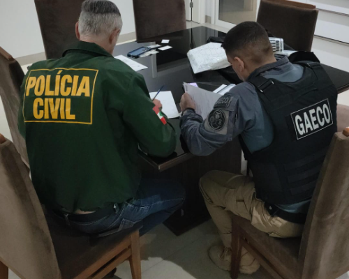 GAECO catarinense cumpre mandados de busca e apreensão em apoio ao GAECO do Paraná