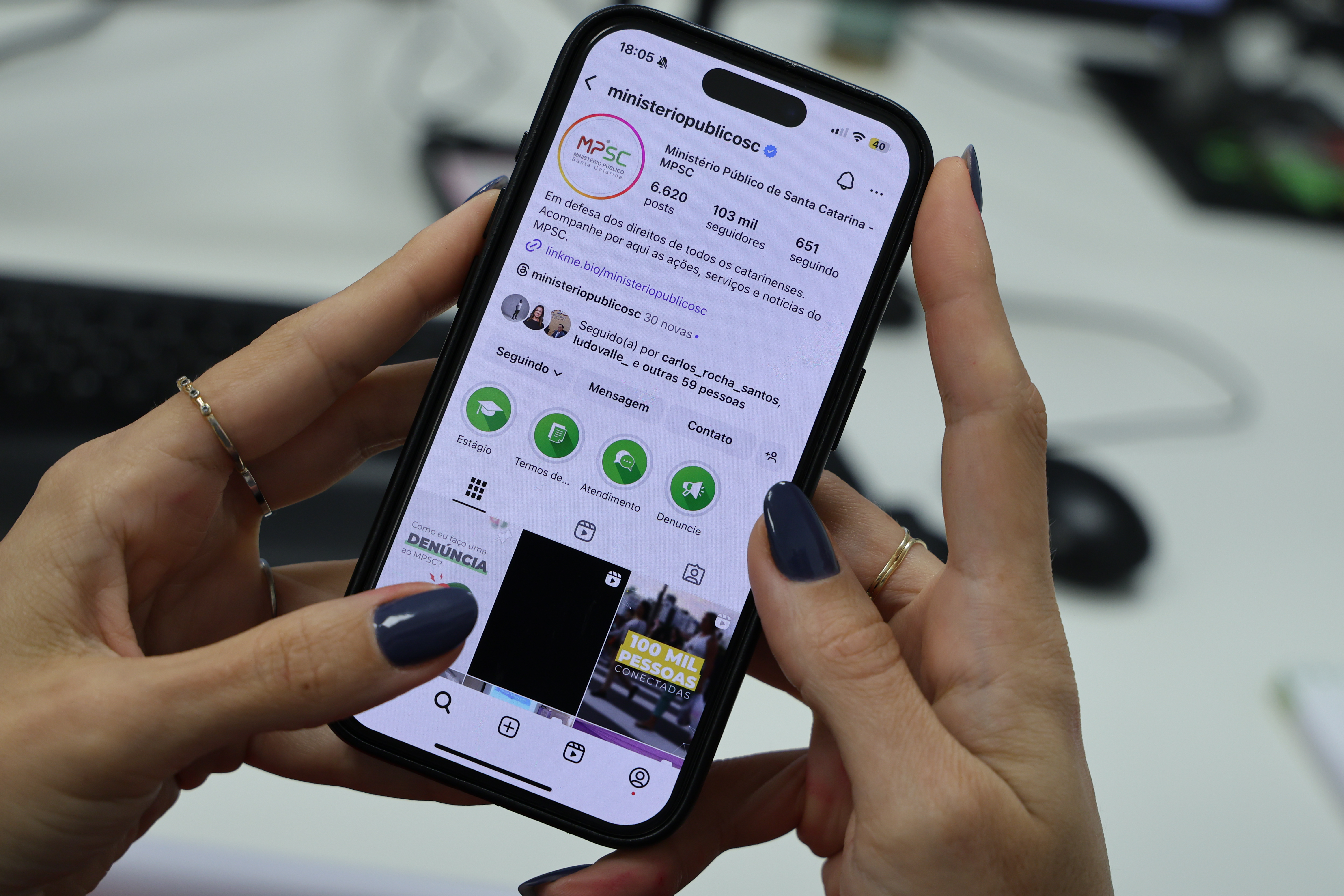 MPSC atinge a marca de 100.000 seguidores no Instagram e celebra aproximação com a sociedade