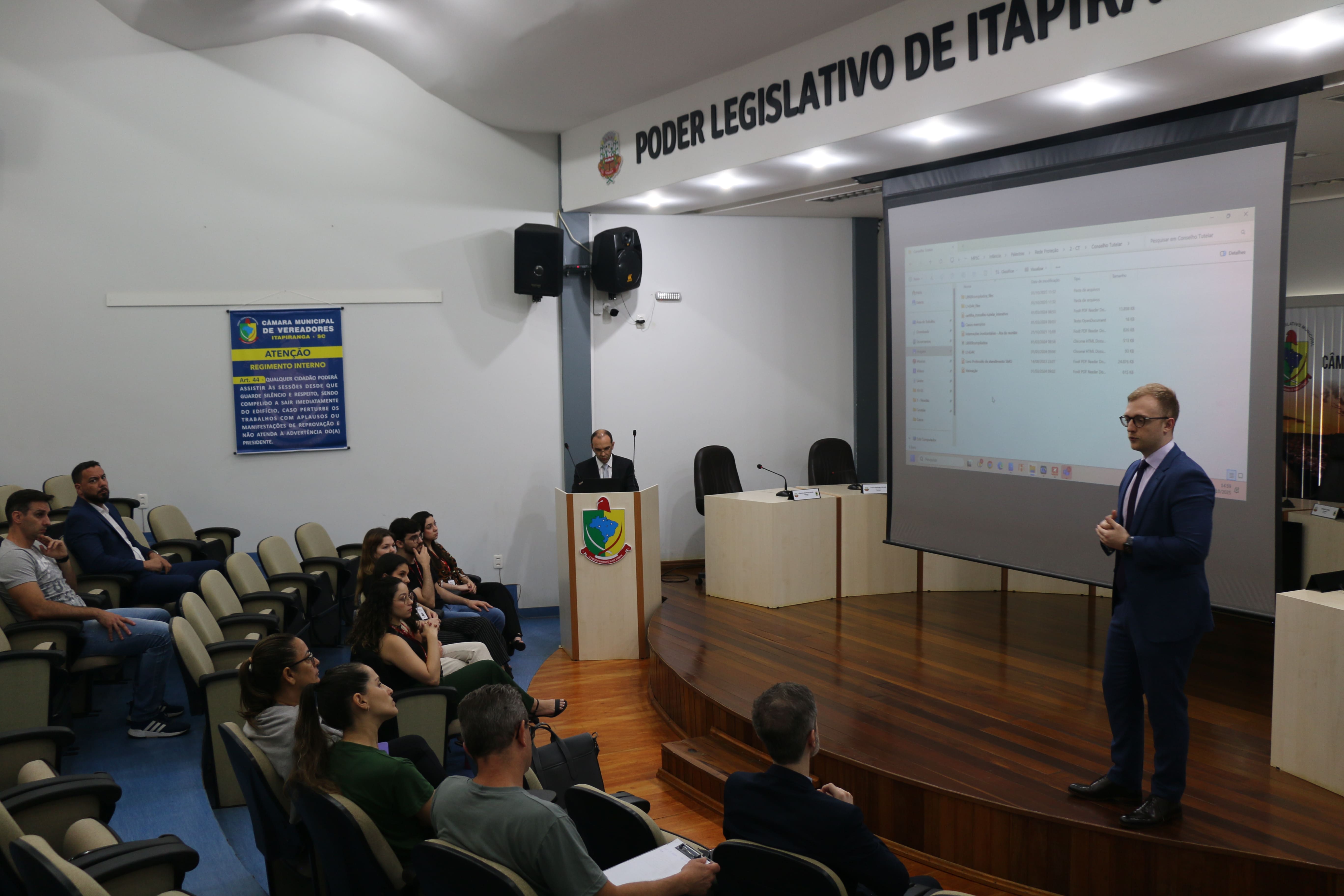 Evento do MPSC fortalece rede de proteção à criança e ao adolescente de Itapiranga