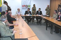 MPSC firma parceria com entidades para garantir segurança dos torcedores nos estádios de futebol