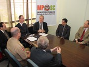 MPSC e SSP firmam parceria tecnológica