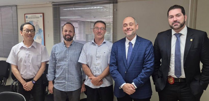 Gaeco participa de integração institucional e fortalecimento do combate ao crime organizado em visitas a órgãos em Curitiba