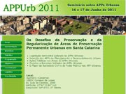 Programação do seminário sobre ocupação de APPs