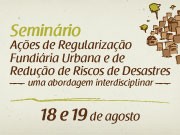 Regularização fundiária é tema de Seminário