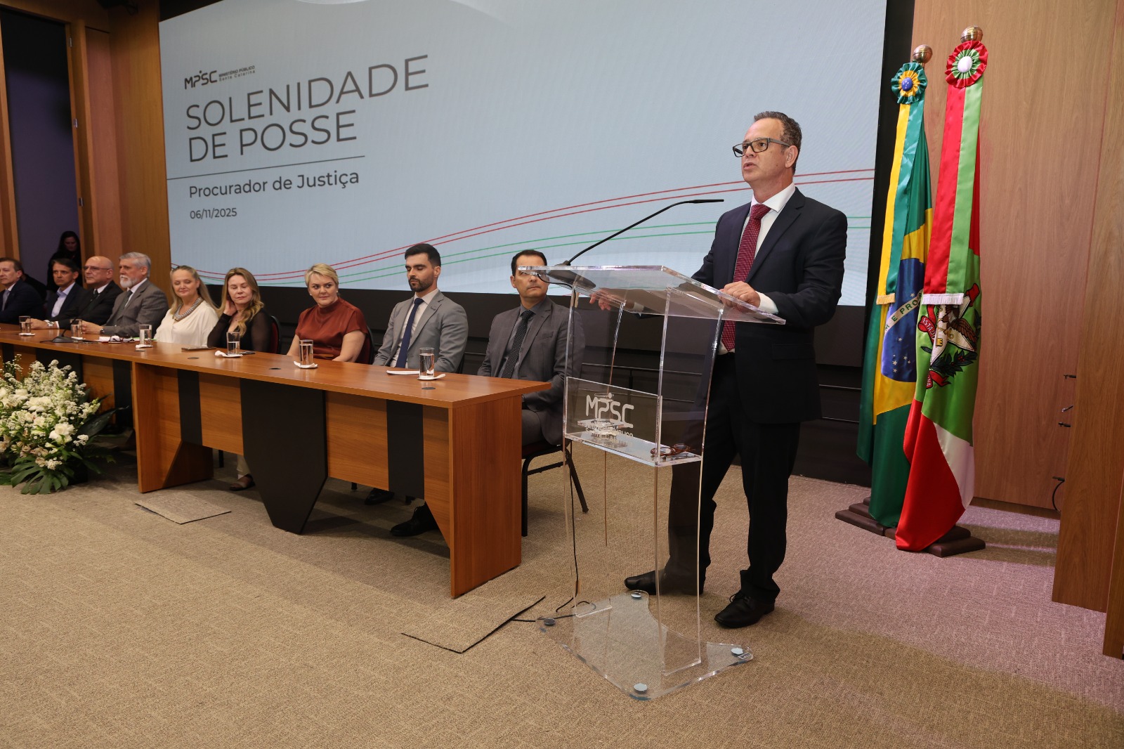 Marcelo Brito de Araújo é empossado como Procurador de Justiça