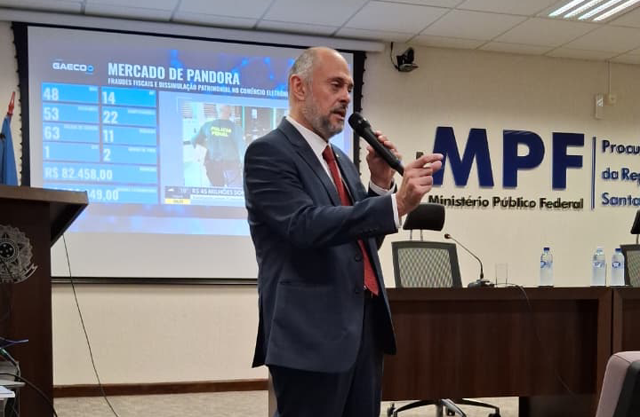 Coordenador do GAECO apresenta atuação do Ministério Público de Santa Catarina em Seminário no MPF