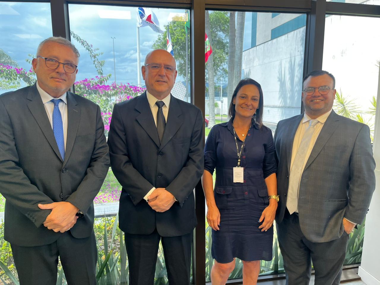 Ouvidores do MPSC discutem parceria voltada para a solução de questões da advocacia com OAB/SC