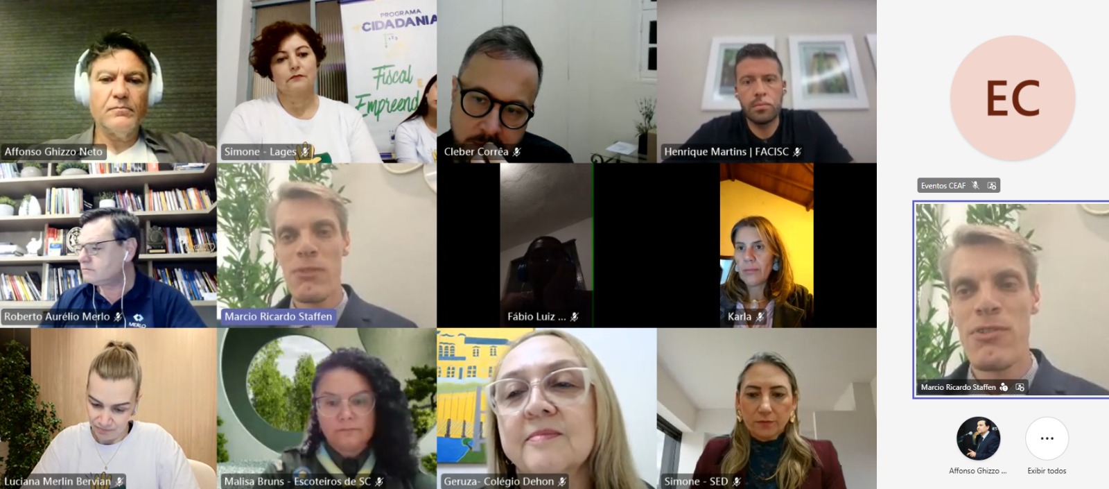 2ª Semana Estadual de Combate à Corrupção: engajamento de rede externa amplia alcance e resultados do programa Educando Cidadãos
